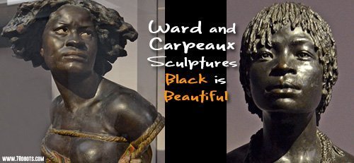 Black Models of Jean-Baptiste Carpeaux and Herbert Ward. Photos by Suzy Dias