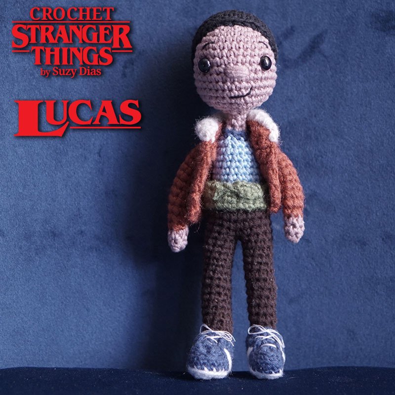Crochet Stranger Things Lucas Pattern by Suzy Dias
