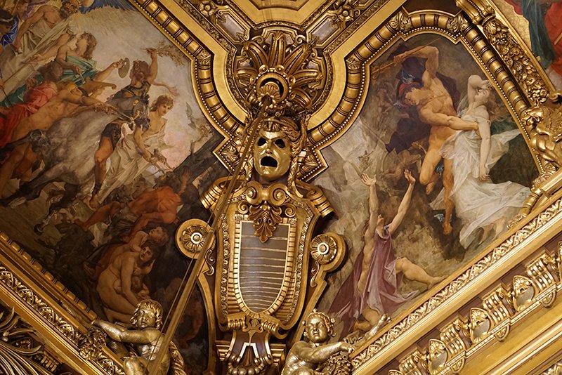 Inside the Paris Opera. Photos by Suzy Dias