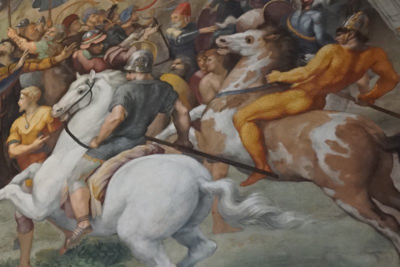 Roman Holiday Vatican Museum part 5 - Encounter of Leo the Great with Attila