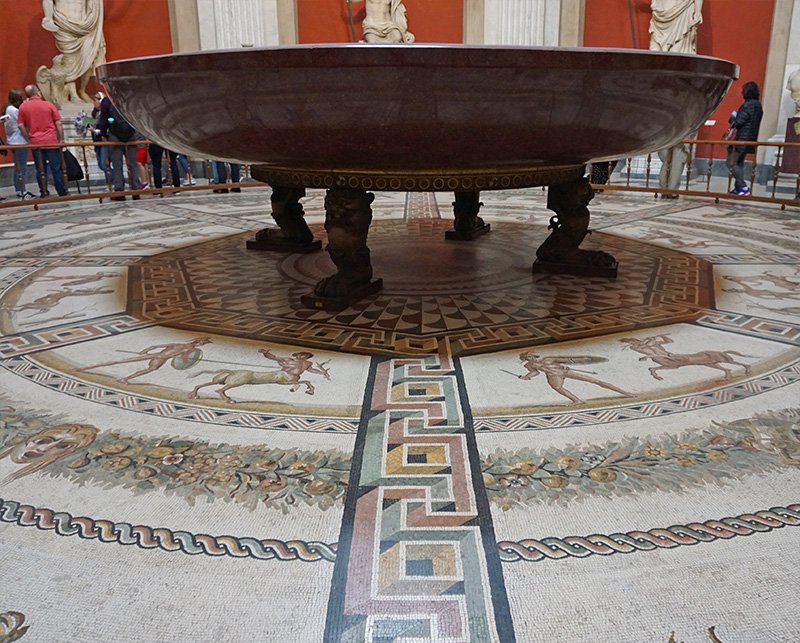 Vatican Museum Porphyry Basin