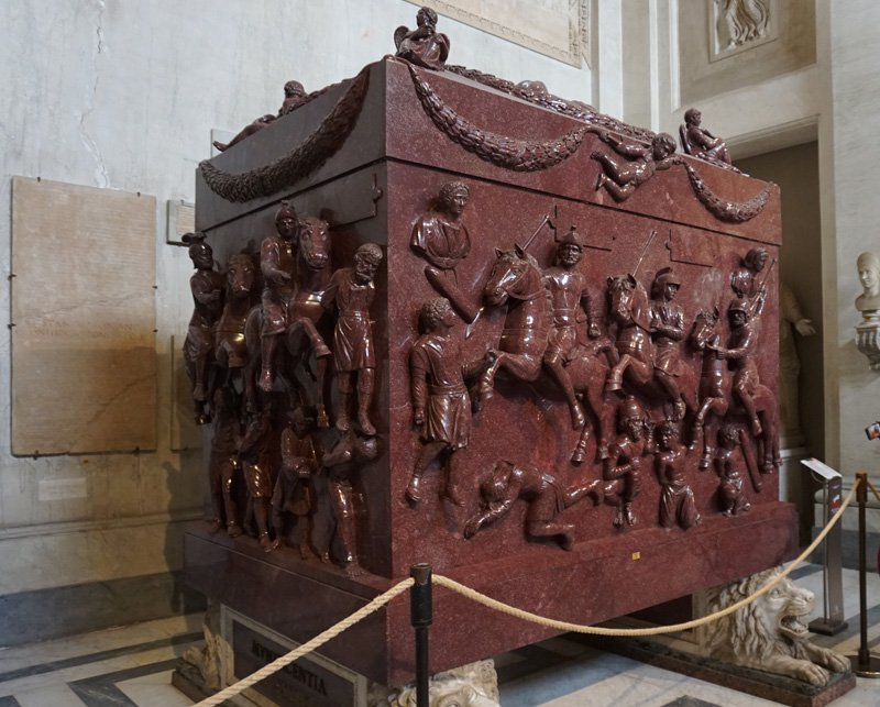 Vatican Museum Sarcophagus St Helena