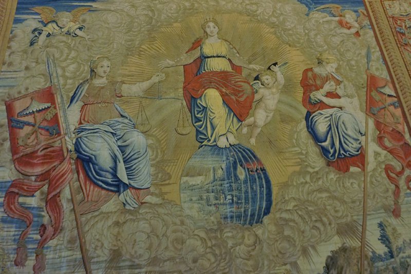 Roman Holiday Vatican Museum part 3 - Tapestries and Maps