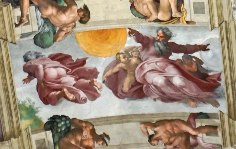 Roman Holiday - Michelangelo's Sistene Chapel. Photos Suzy Dias