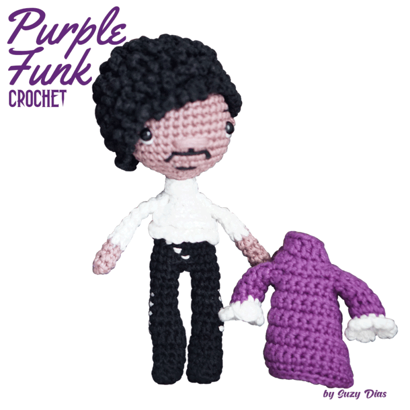 Crochet Purple Funk by Suzy Dias