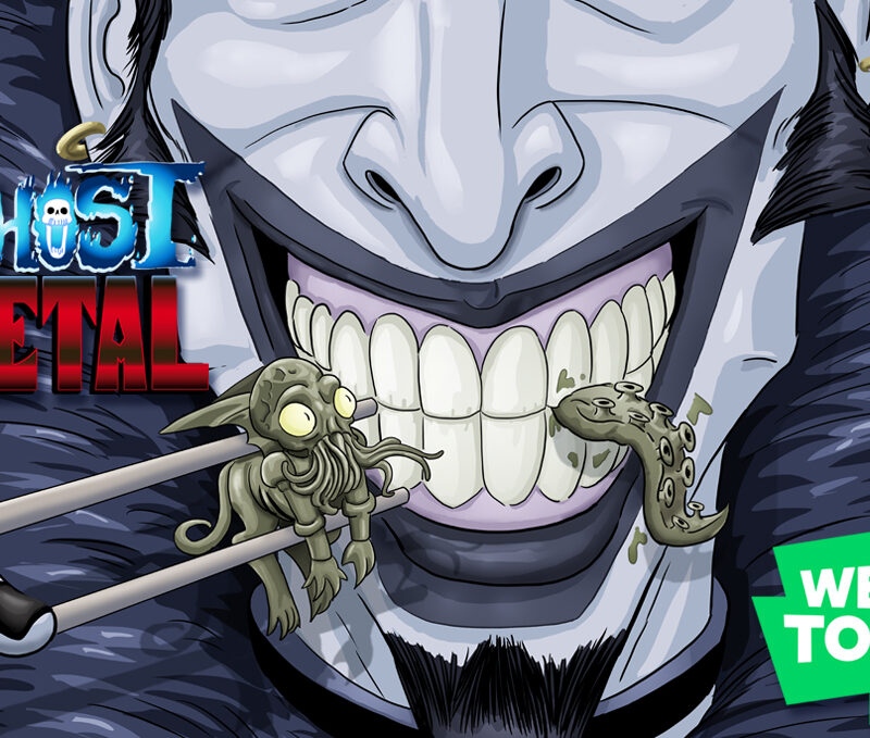 Ghost Metal Horror Stories Premier on WEBTOON!