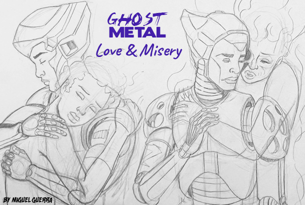 Ghost Metal on WEBTOON: Love & Misery