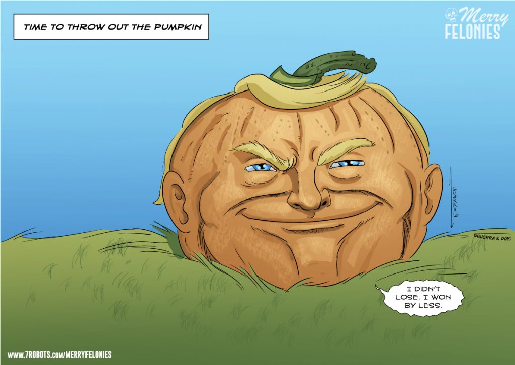 Merry Felonies: Pumpkinhead Trump