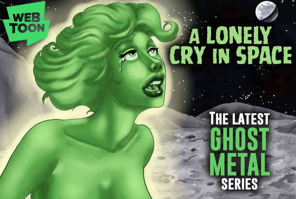 Webtoon Ghost Metal: A Lonely Cry in Space ep 3 - FINAL