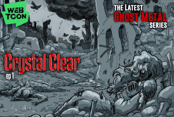 Webtoon Ghost Metal: Crystal Clear ep1