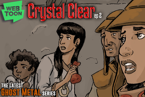 Ghost Metal's (Official Trailer) "Crystal Clear" ep2 | WEBTOON
