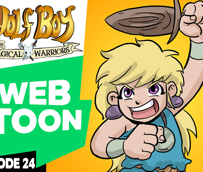 WEBTOON ep24: Wolf Boy and the Magical Warriors