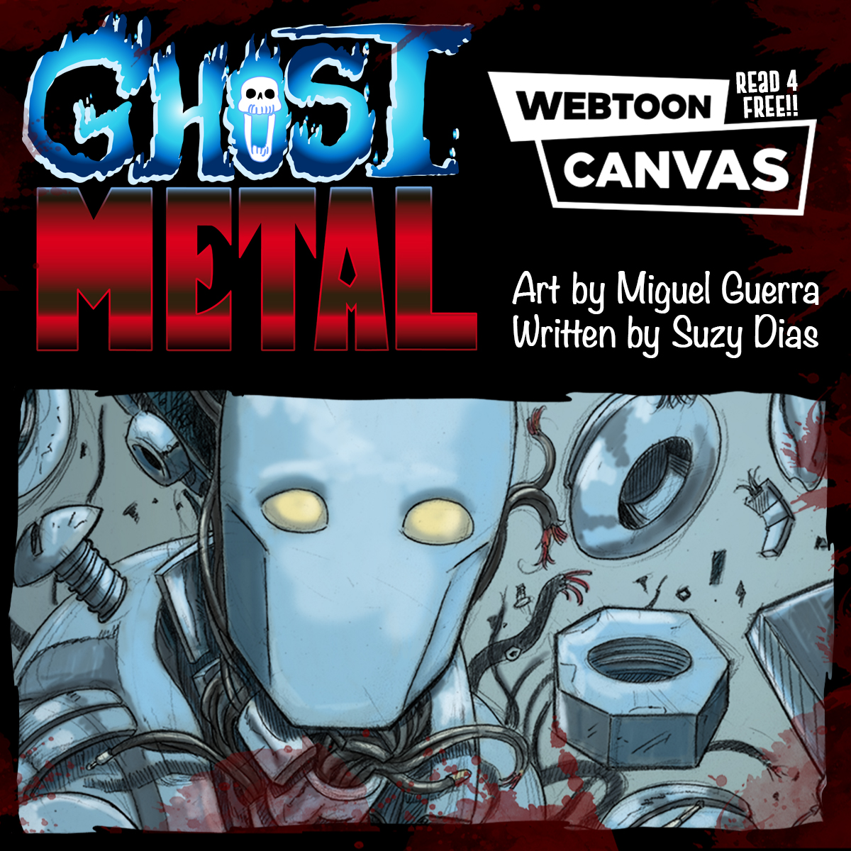 Ghost Metal on Webtoon (promo)