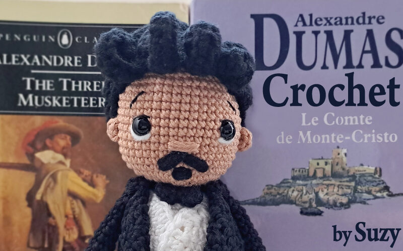 Crochet Alexandre Dumas Handmade Toy