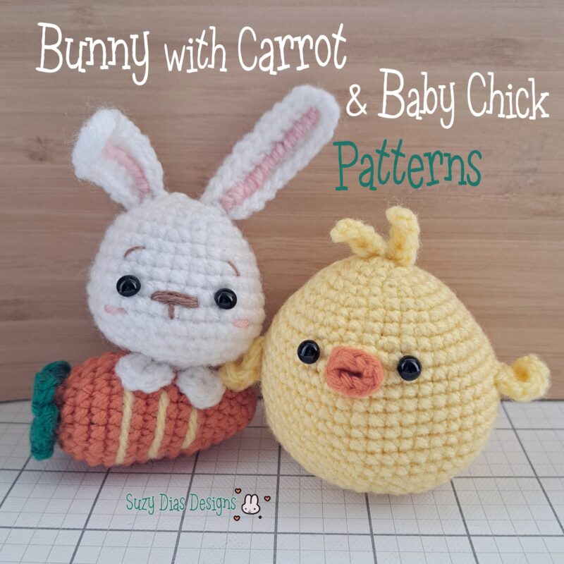 Bundle: Bunny & Baby Chick **2 Patterns**