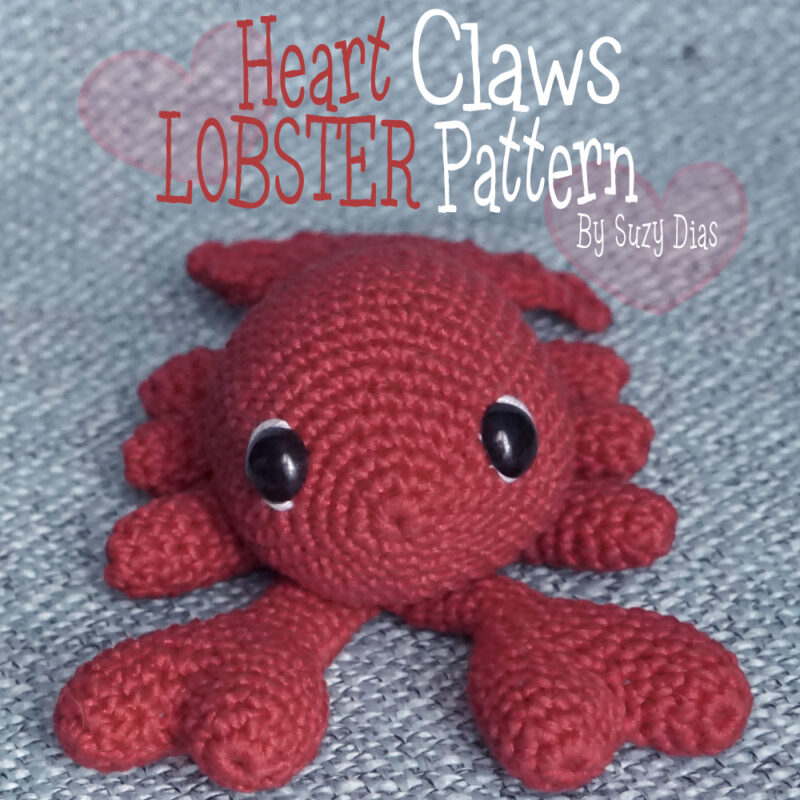 Lobster with Heart Claws *Pattern Only*