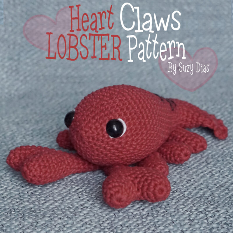 Lobster with Heart Claws *Pattern Only* - Image 2