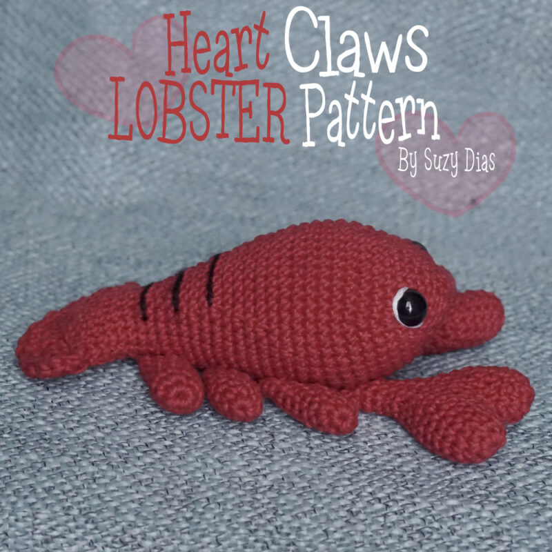 Lobster with Heart Claws *Pattern Only* - Image 4