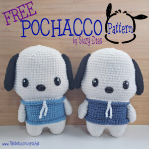 Pochacco (Hello Kitty) FREE & Easy Pattern