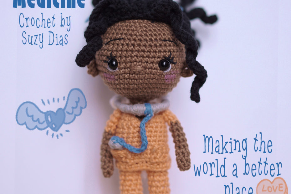 Crochet Nurse or Doctor by Suzy Dias