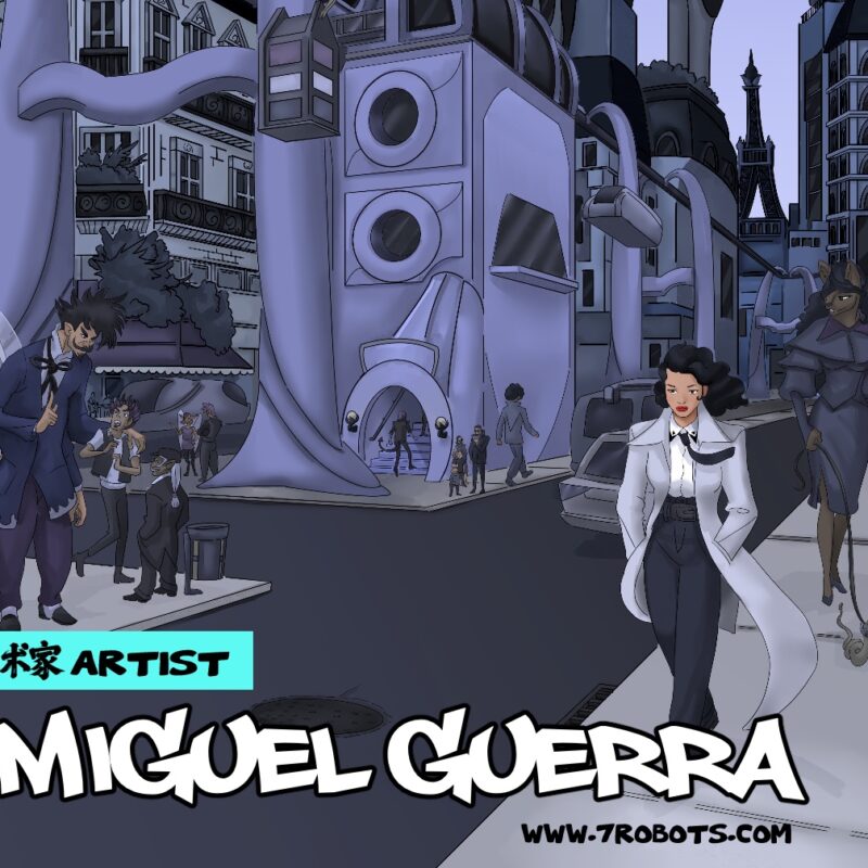 Comic Art: Creating a Futuristic City with CSP