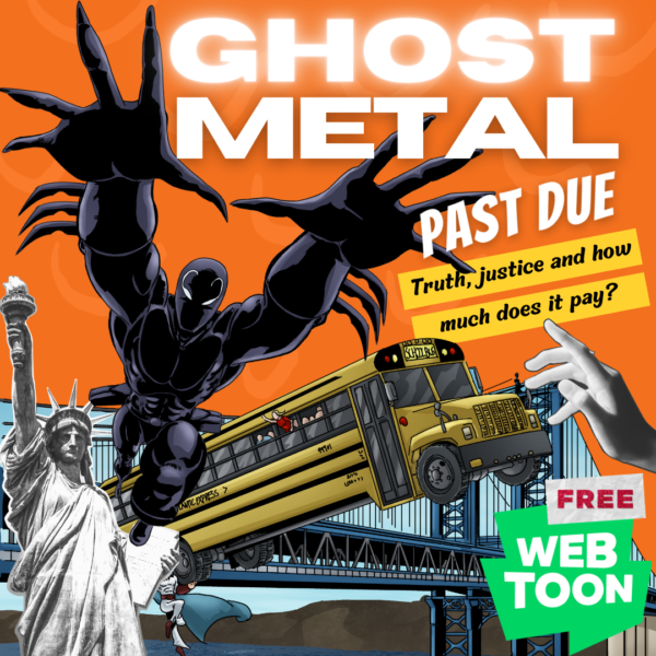 Ghost Metal's Lastest Series: "Past Due" FREE on Webtoon