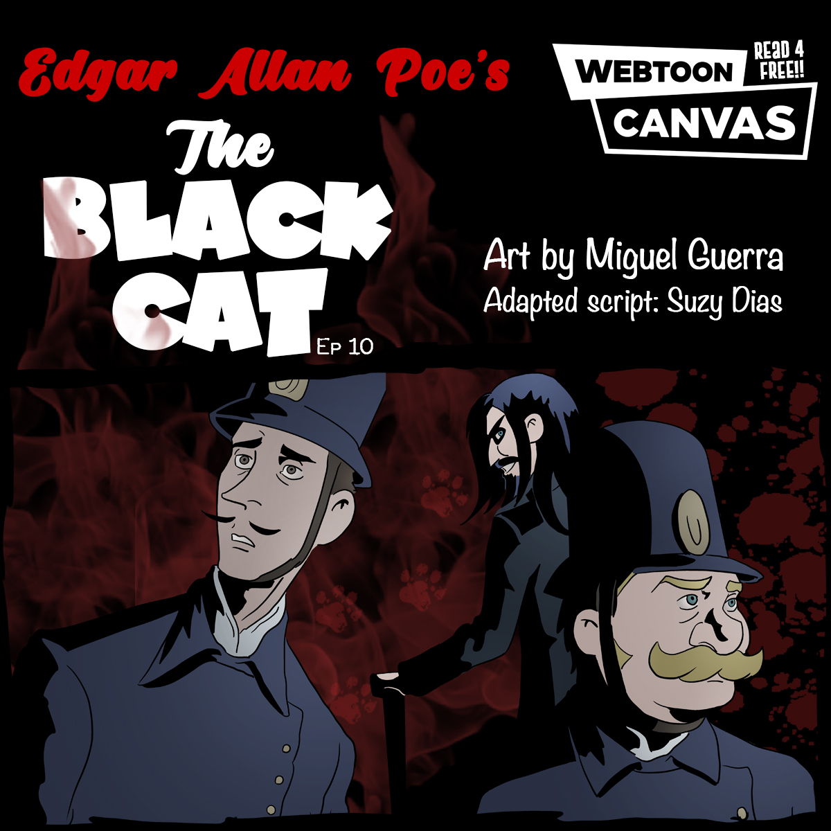 Ghost Metal on Webtoon: The Black Cat ep10
