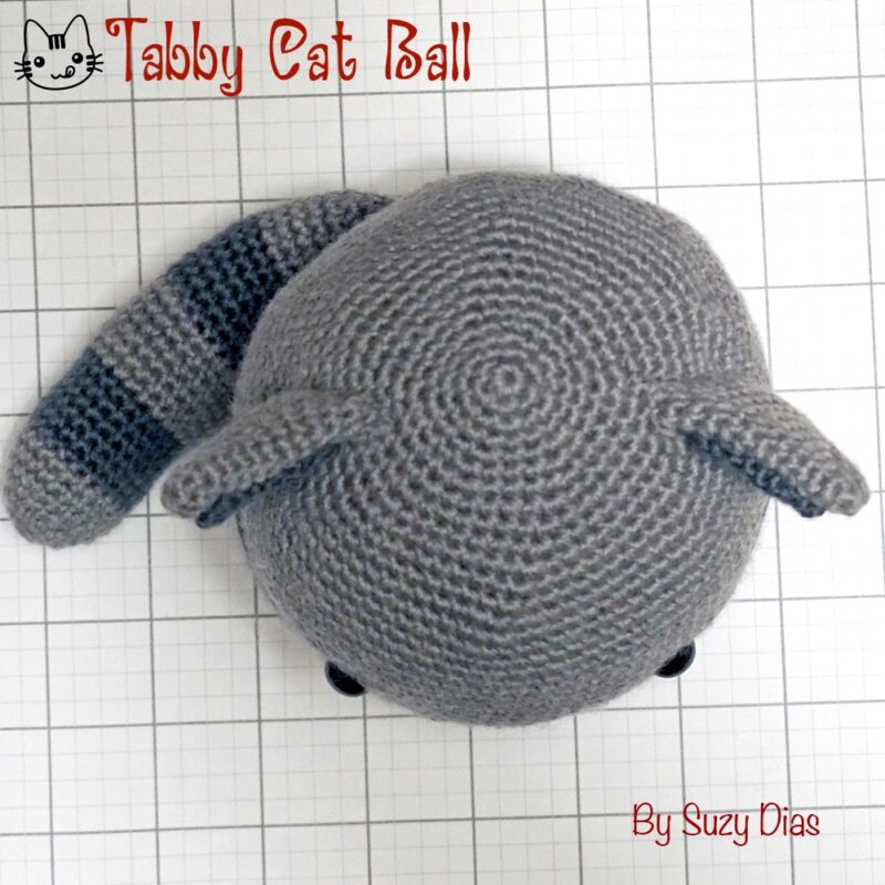 Crochet Cat Ball Pattern by Suzy Dias