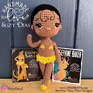 Crochet Josephine Baker by Suzy Dias