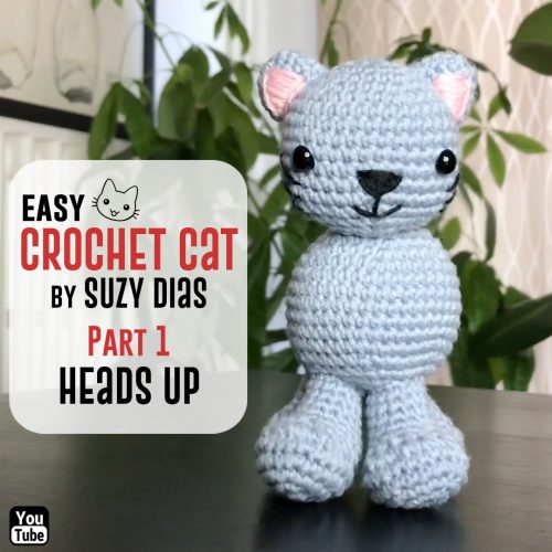 Easy Crochet Cat Tutorial