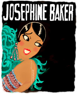 Josephine Baker 1920s Style Posters by Miguel Guerra
