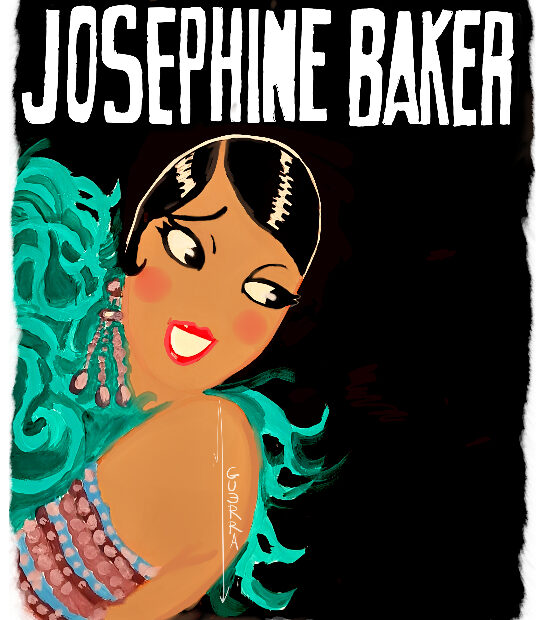 Crochet Josephine Baker Posters by Miguel Guerra