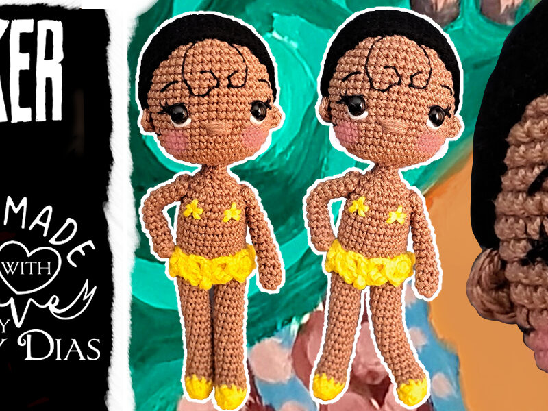 Crochet Josephine Baker by Suzy Dias